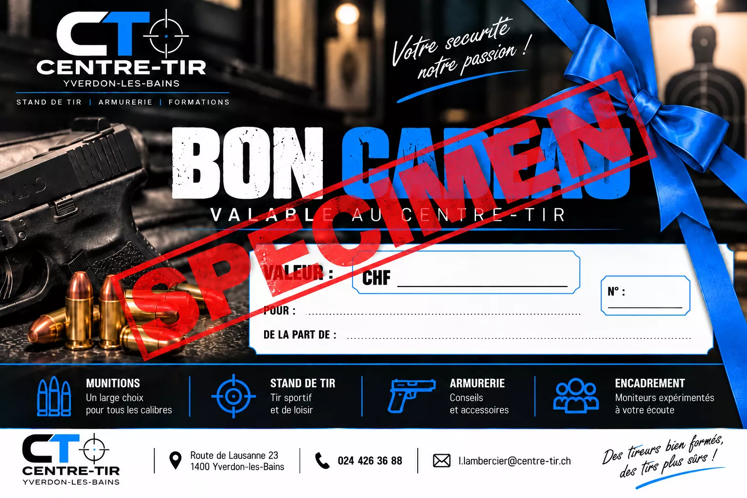 BON CADEAU CHF 200.-