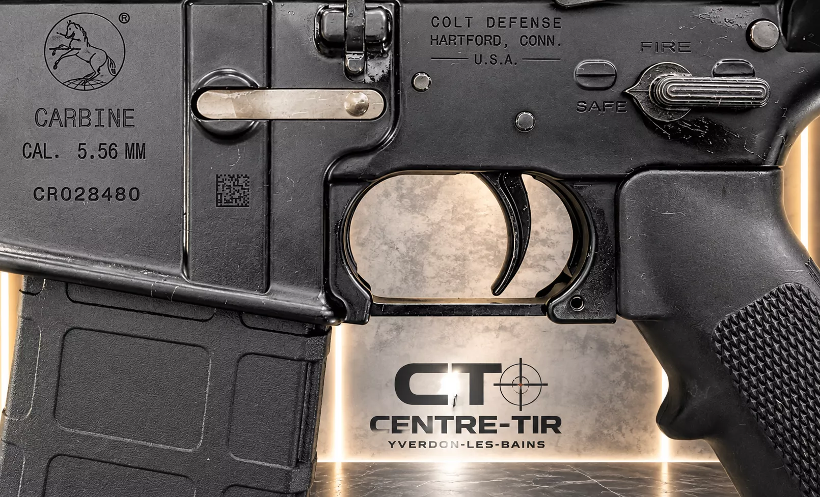 COLT, M4 C.Carbine VIS, Black 12'', 5.56x45mm