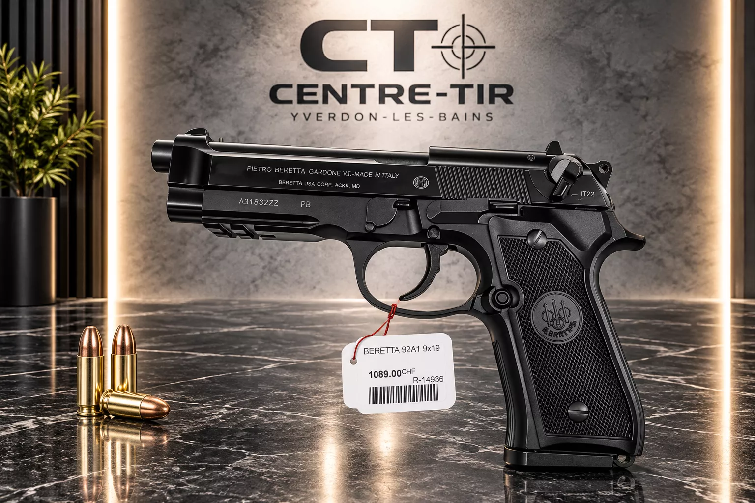 BERETTA 92A1 9x19