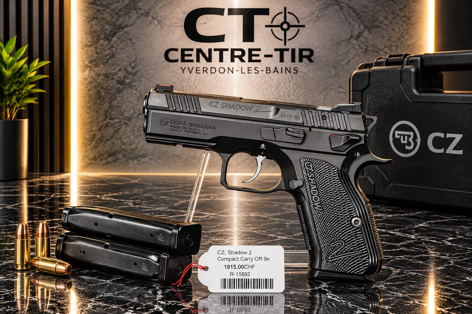 CZ, Shadow 2 Compact Carry OR 9x19