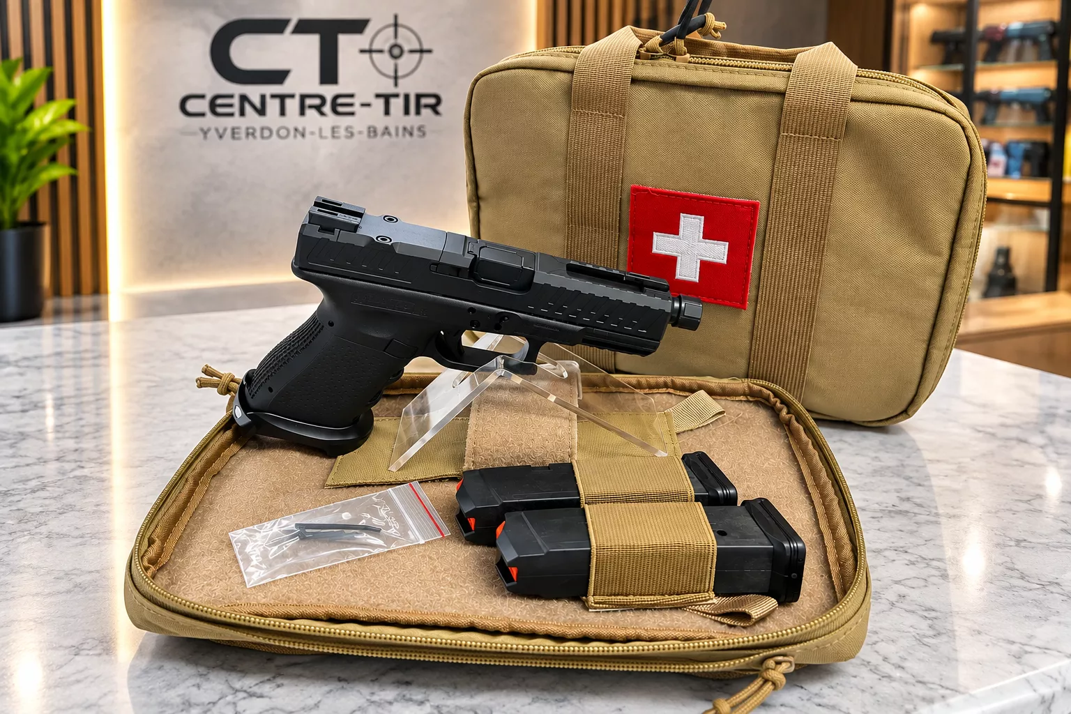 GLOCK G19 FACTORY CUSTOM SWISS 9x19