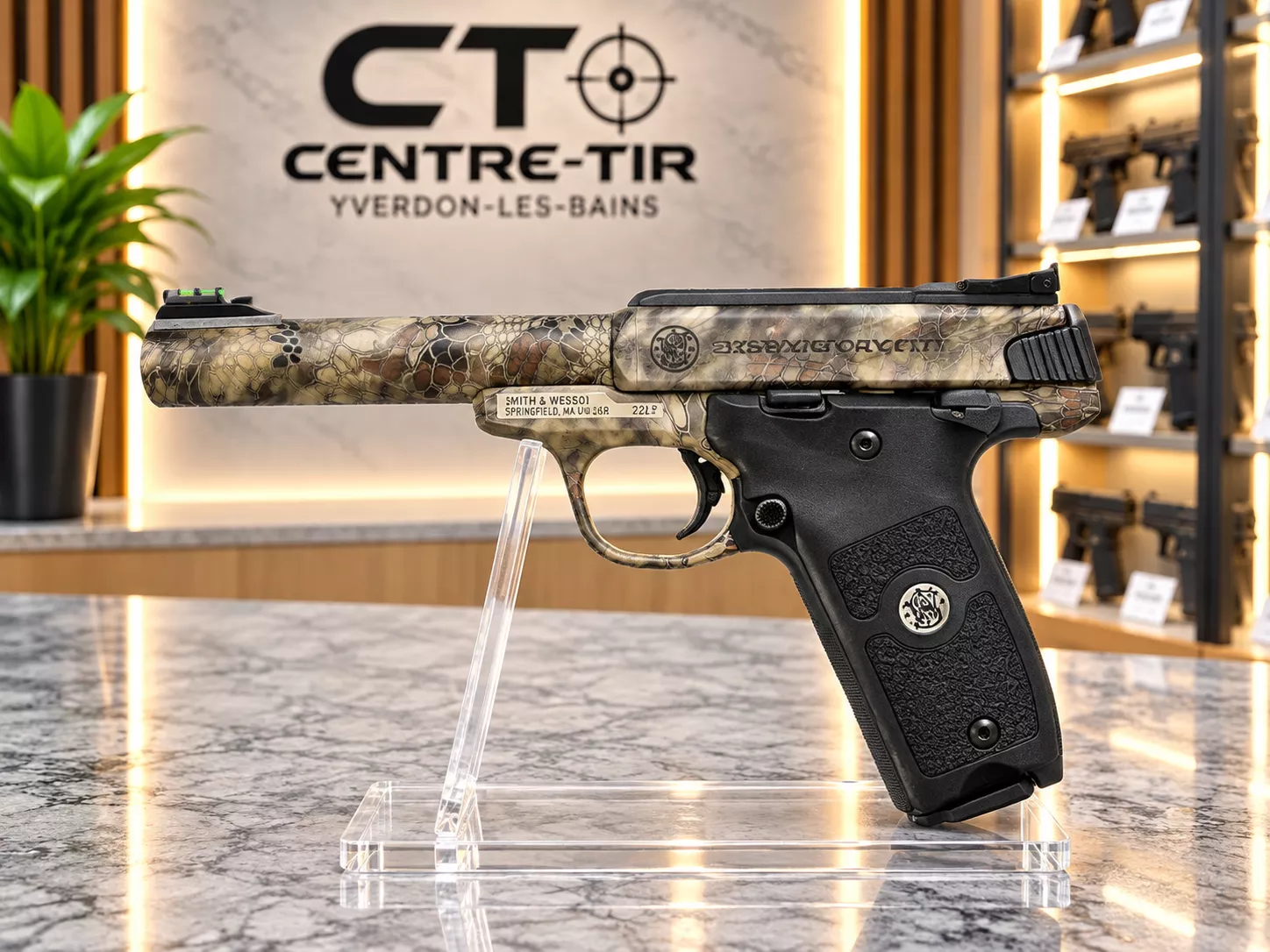 SW, SW22 Victory Kryptek Highlander  22LR 5,5'
