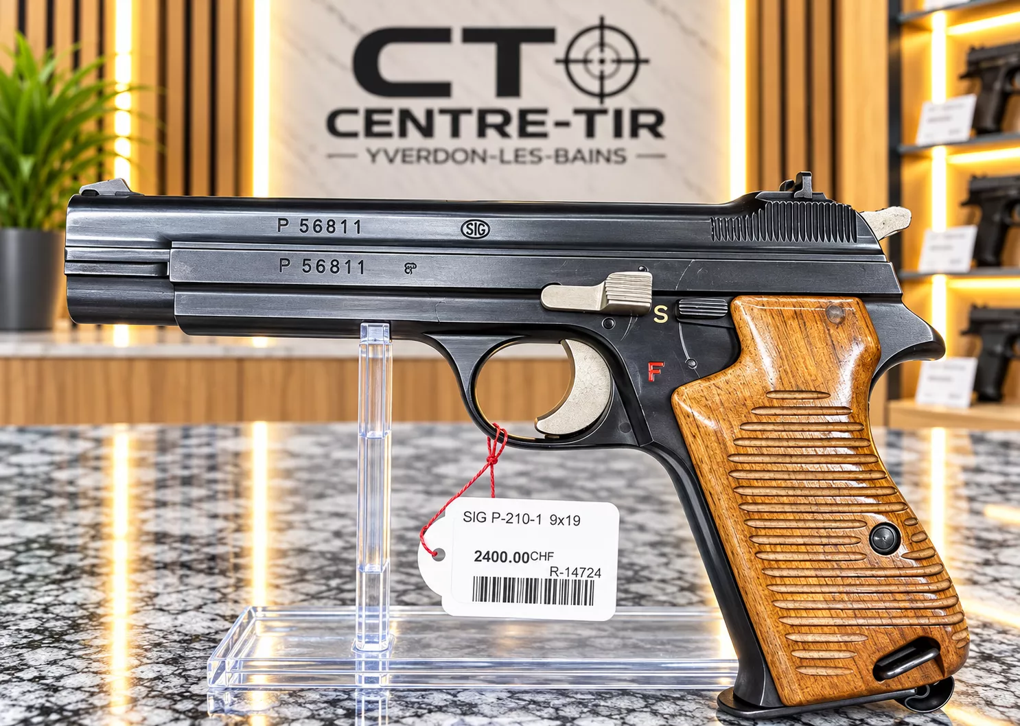 SIG P-210-1  9x19