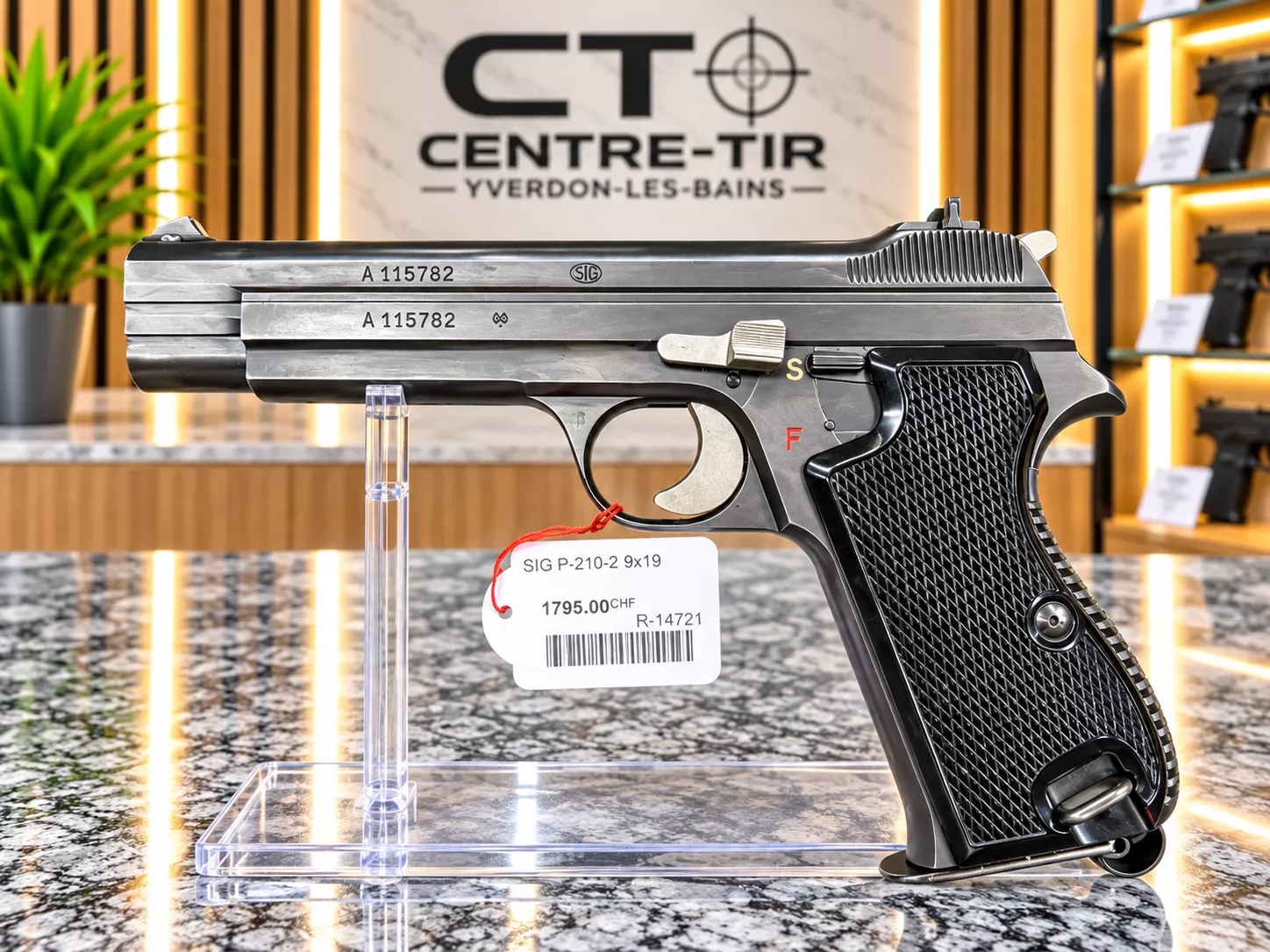 SIG P-210-2  9x19