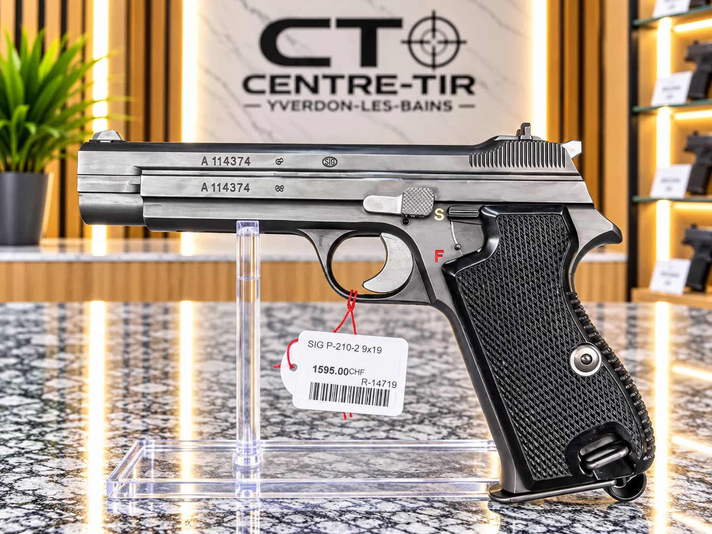 SIG P-210-2 9x19