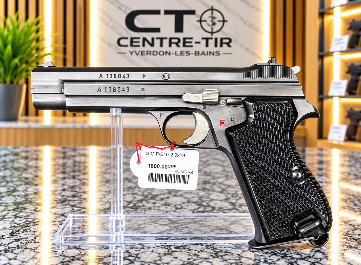 SIG P-210-2 9x19