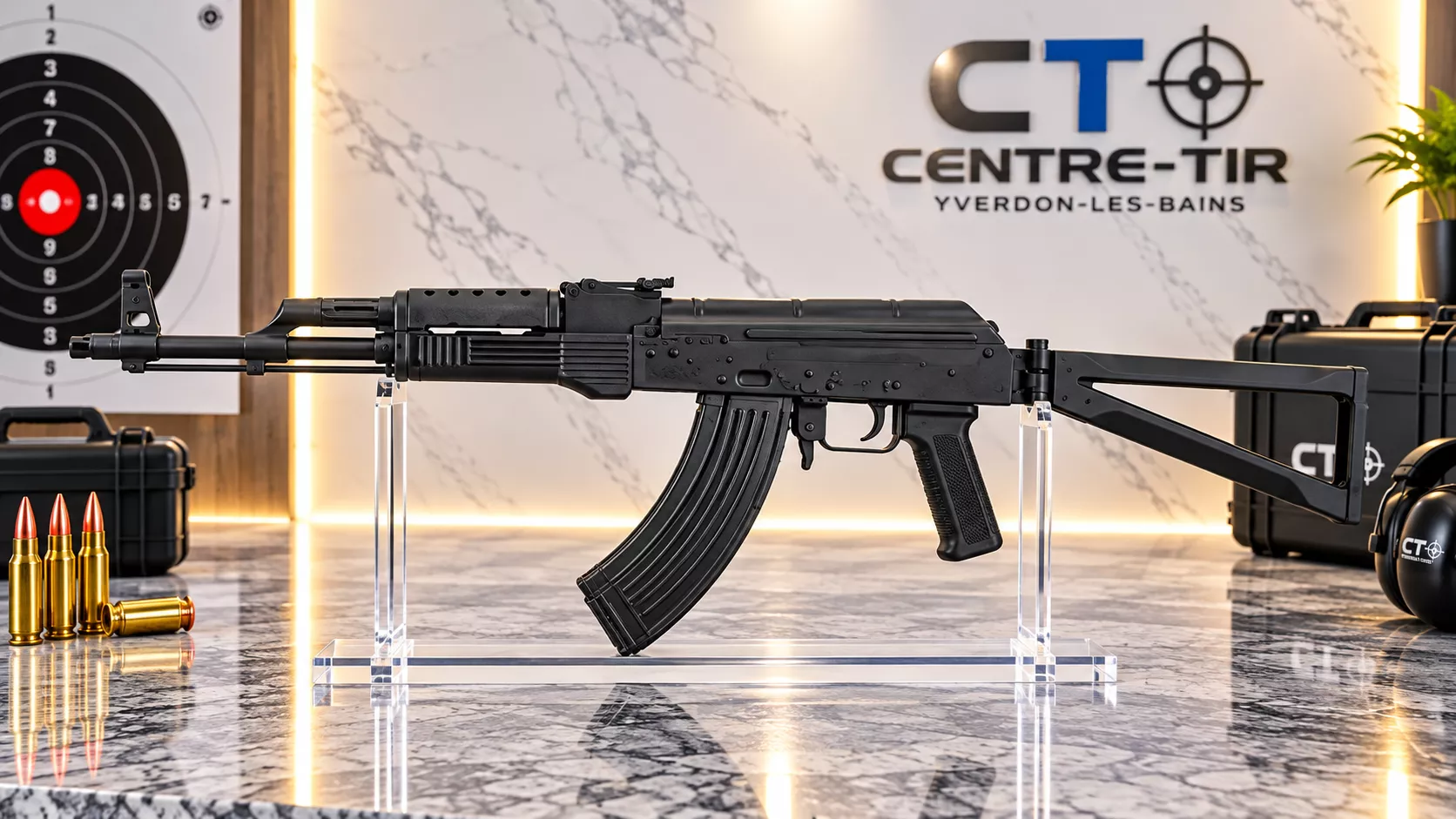 KOLARMS, AK47 KA17F 16'', Crosse Pliante, 7.62x39