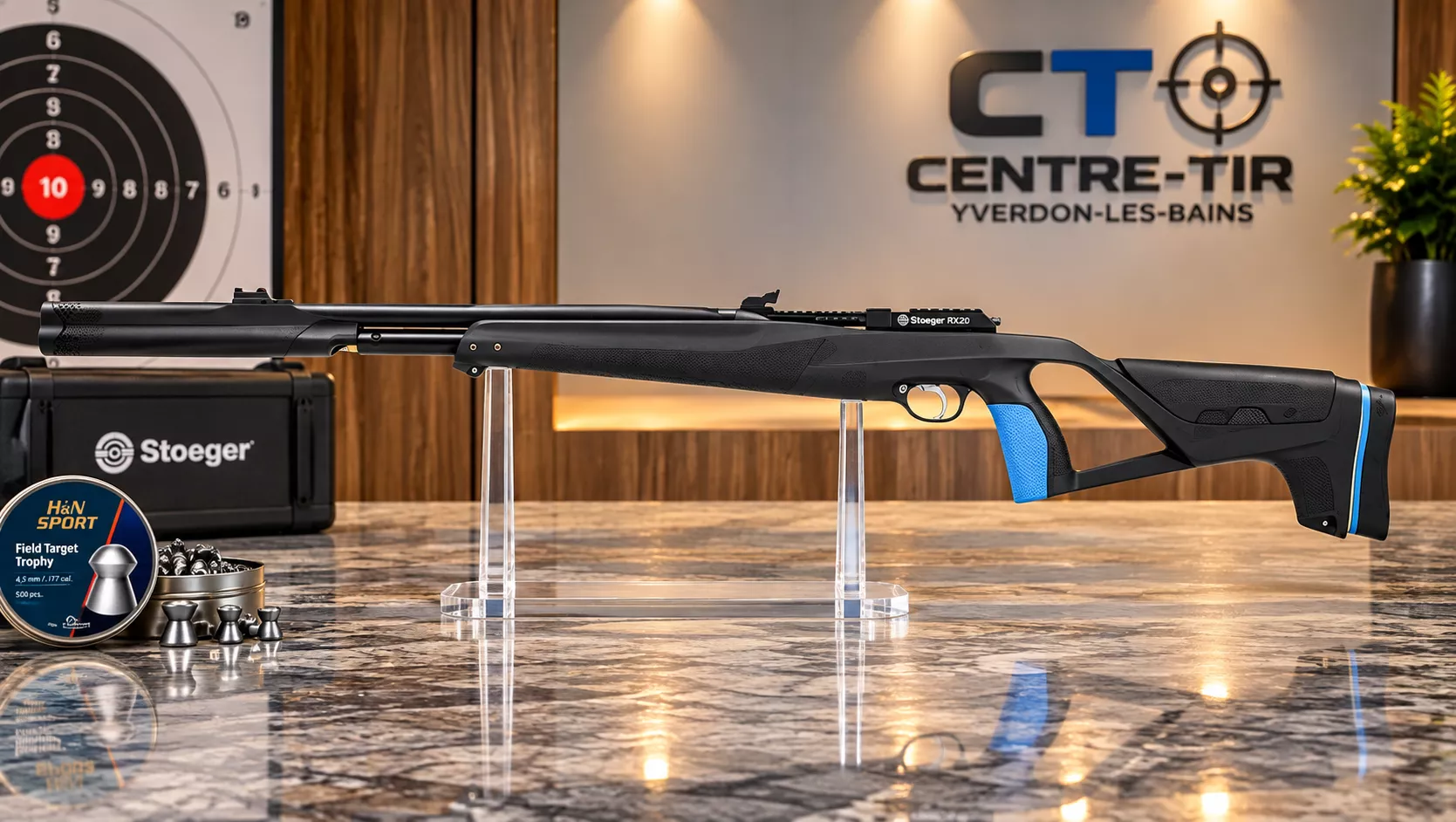 STOEGER, PCP, XM1 S4 Suppressor, 4.5 plombs