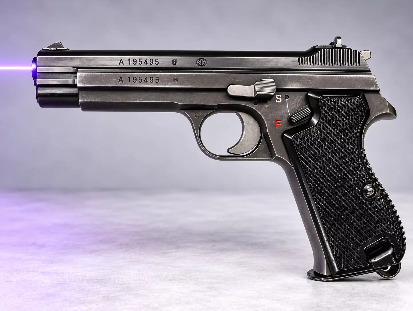 SIG P-210 9X19